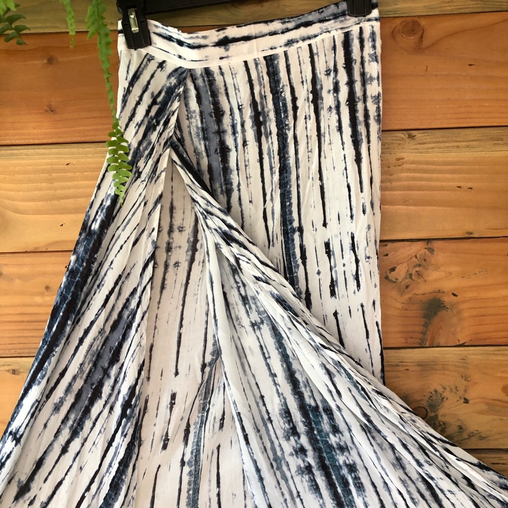 Cookies High Waisted Tie Dye Long Maxi Skirt